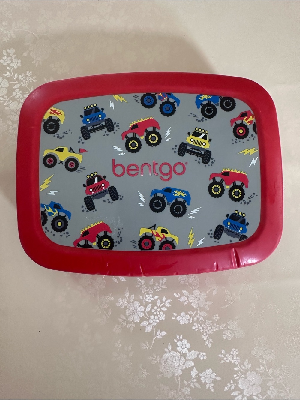 Bentgo Kids Red Monster Truck Lunch Box